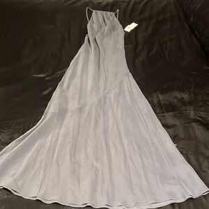 Elegant Gray Women's Dress